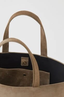 CLOSED Veloursledertasche -CLOSED Verkäufe C90340 85J 22 197 3