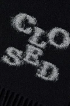 CLOSED Logo Scarf -CLOSED Verkäufe C90881 71Y 22 100 2