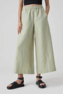 CLOSED Wren Linen Blend Pants -CLOSED Verkäufe C91629 54Q 22 612 2