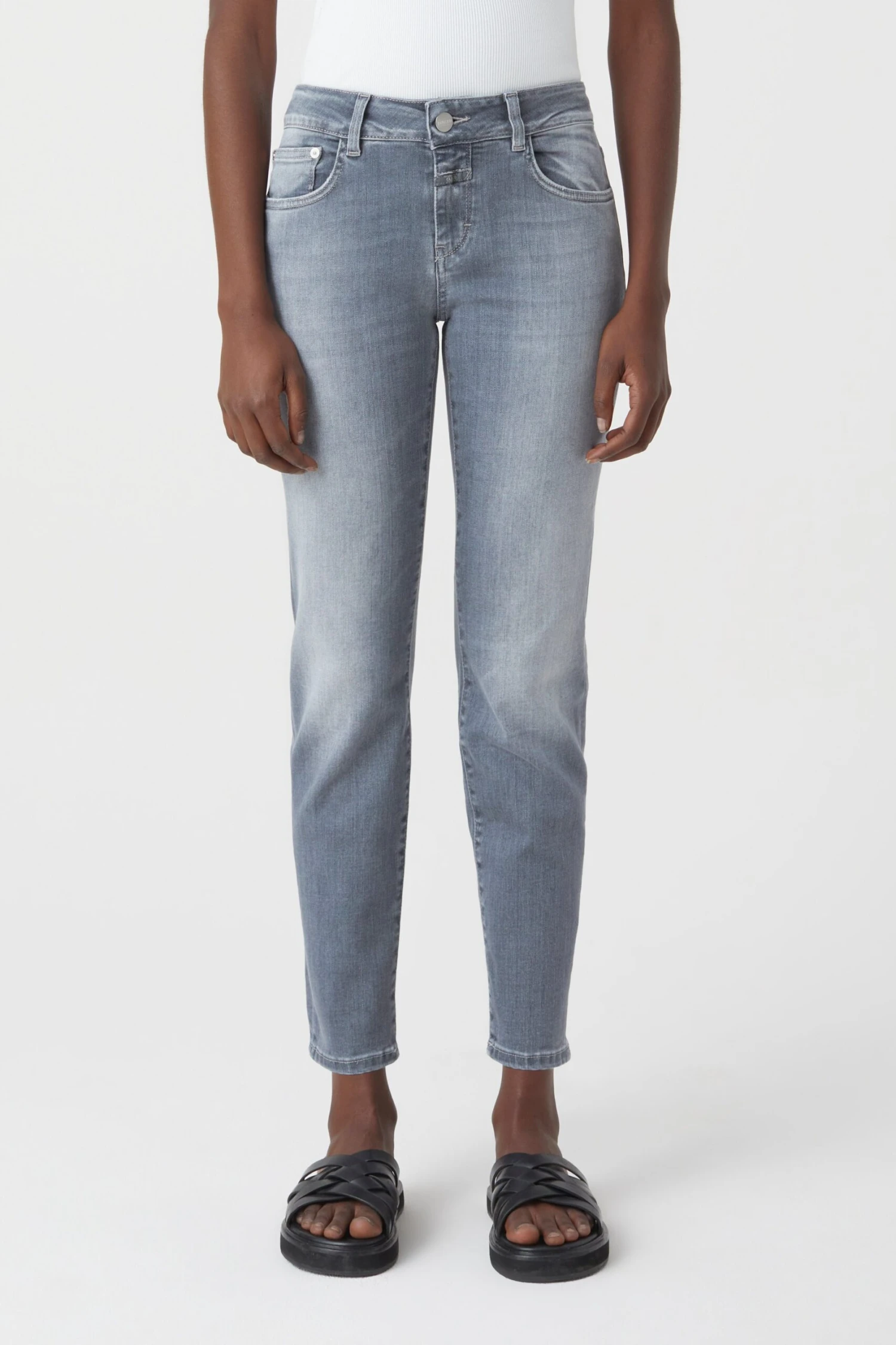 CLOSED Baker Stretch Grey Denim 5 CLOSED Baker Stretch Grey Denim – Bild 3