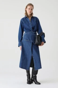 CLOSED Denim Skirt In A-Shape