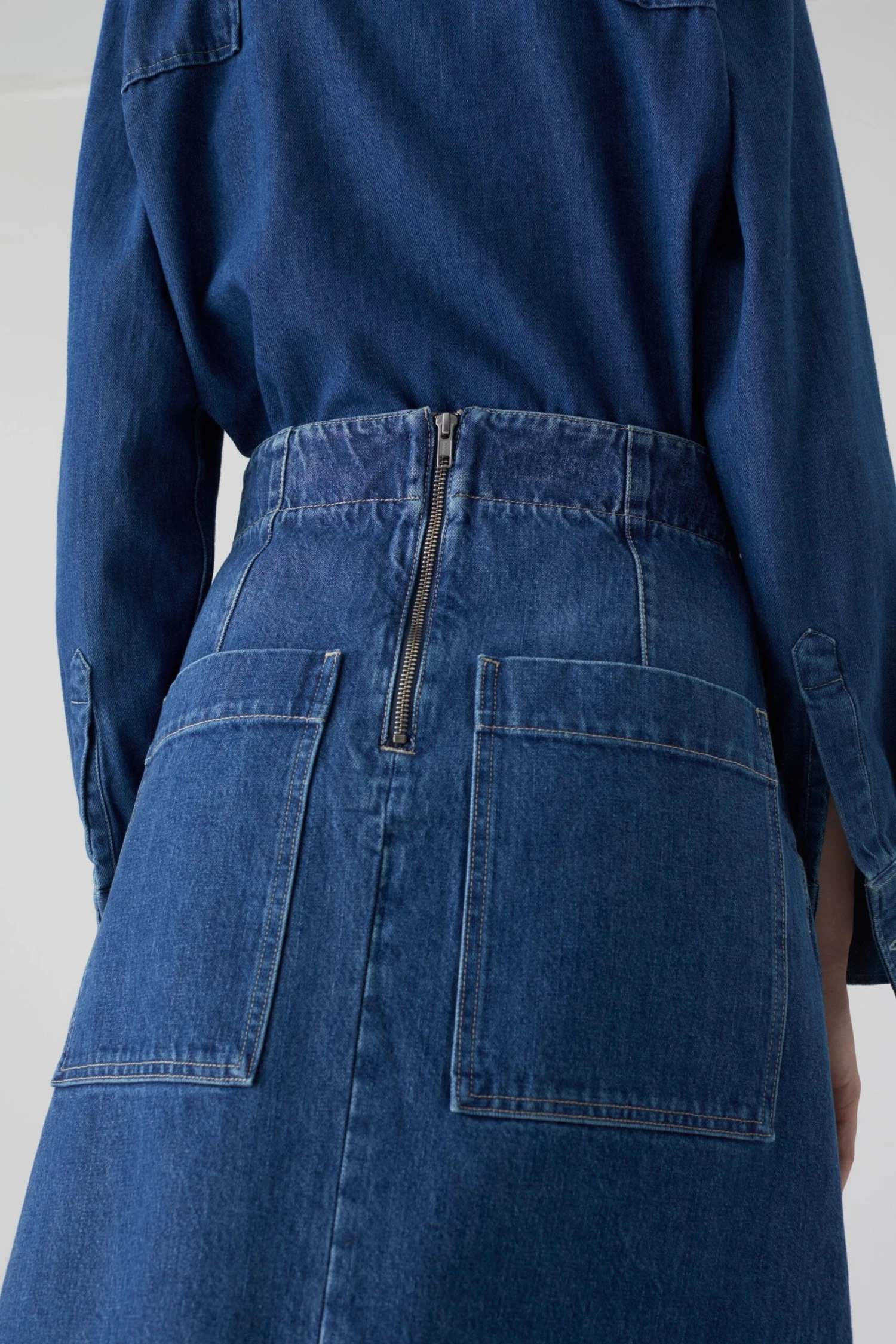 CLOSED Denim Skirt In A-Shape 7 CLOSED Denim Skirt In A-Shape – Bild 5