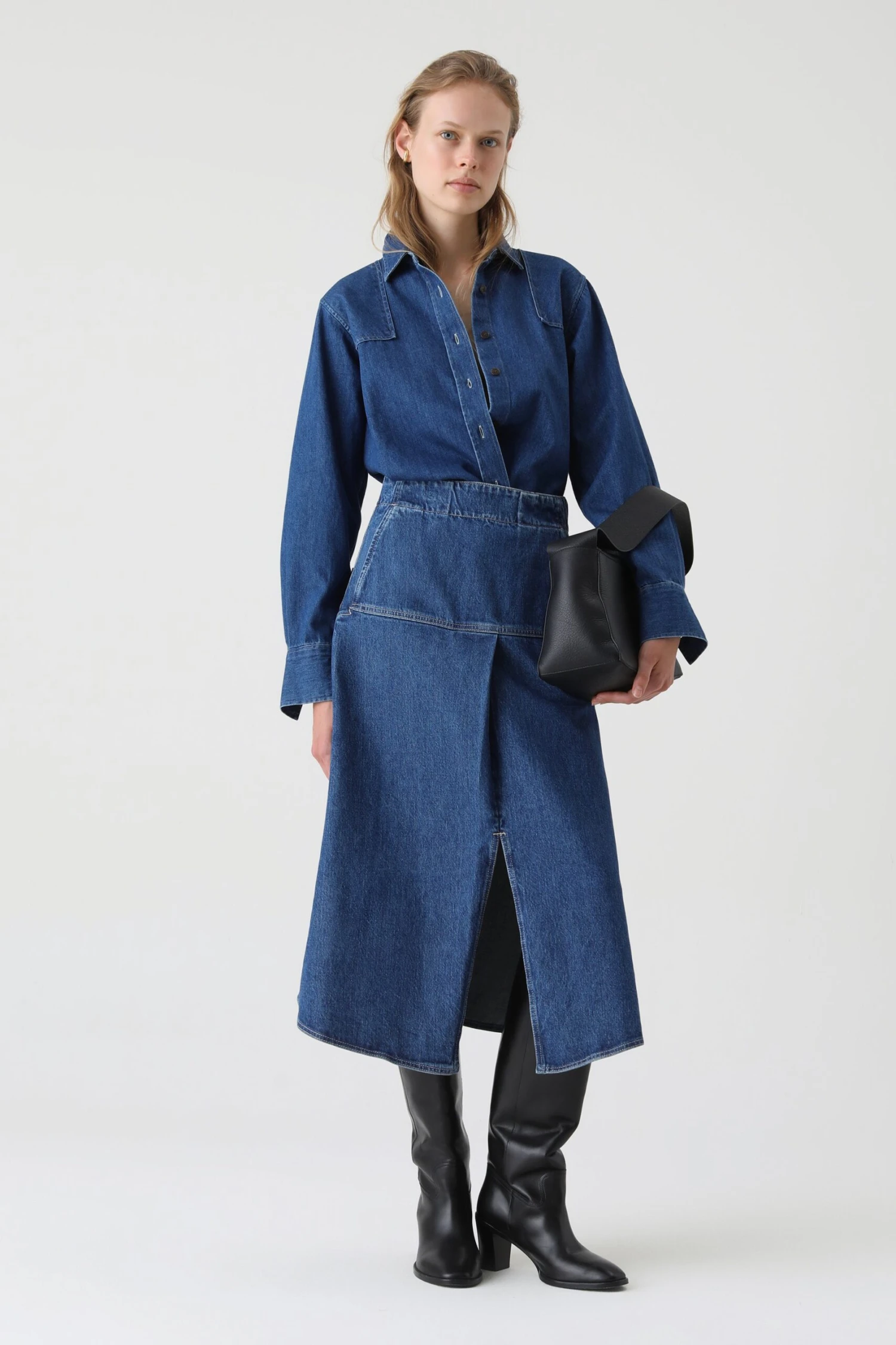 CLOSED Denim Skirt In A-Shape 3 CLOSED Denim Skirt In A-Shape