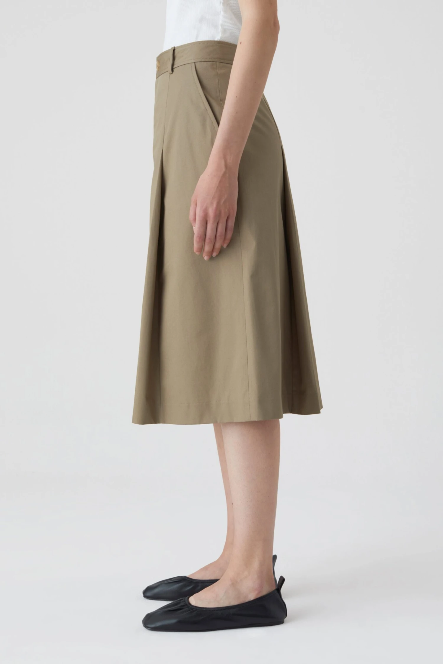 CLOSED Pleated Culottes In A-Linie 4 CLOSED Pleated Culottes In A-Linie – Bild 2