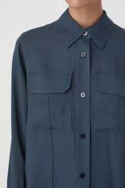 CLOSED Pintuck Blouse -CLOSED Verkäufe C94022 52P 22 545 2