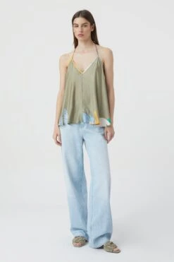 CLOSED Neckholder Aus Viskose -CLOSED Verkäufe C94113 26S P4 902 4