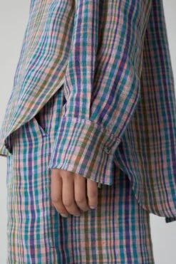 CLOSED Checked Linen Shirt 11 CLOSED Checked Linen Shirt -CLOSED Verkäufe C94241 54A 22 554 3
