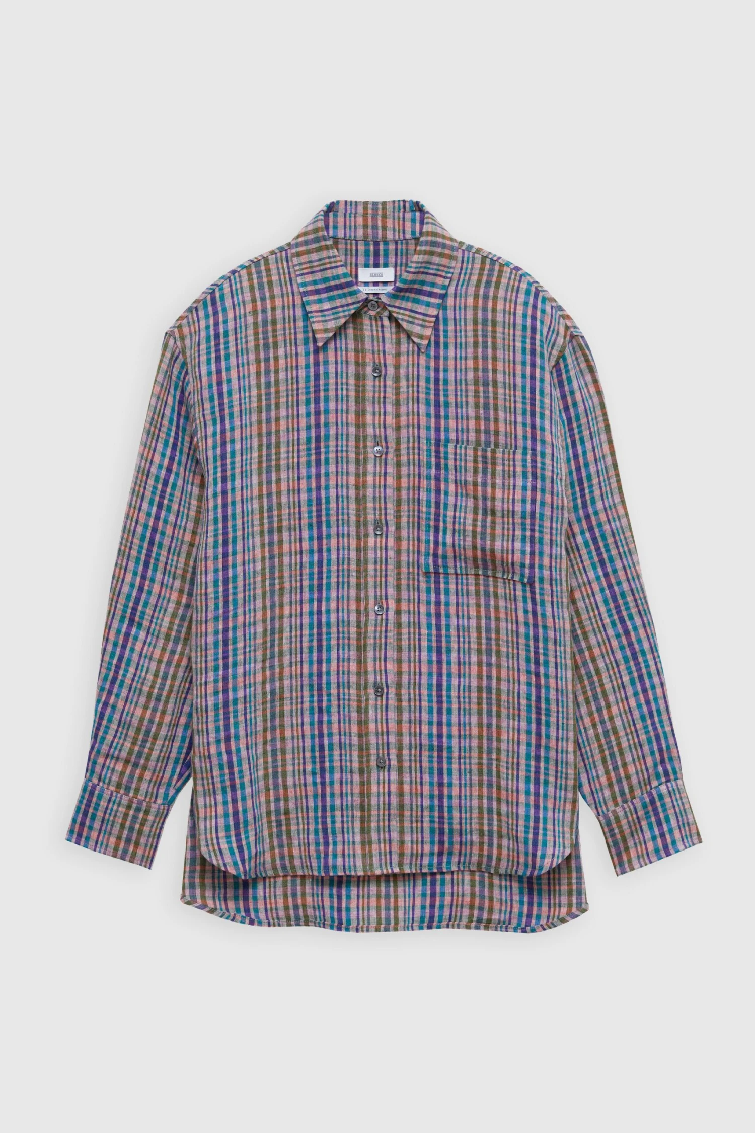 CLOSED Checked Linen Shirt 8 CLOSED Checked Linen Shirt – Bild 6
