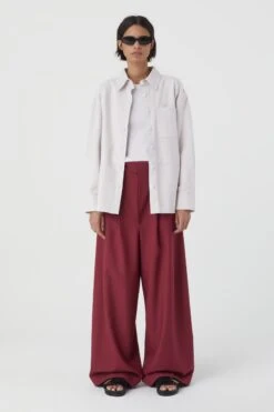 CLOSED Suede Blouse -CLOSED Verkäufe C94241 81C 22 816 5