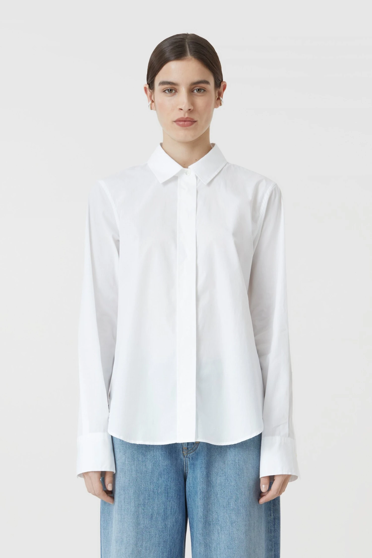 CLOSED Hemdbluse Aus Popeline 3 CLOSED Hemdbluse Aus Popeline