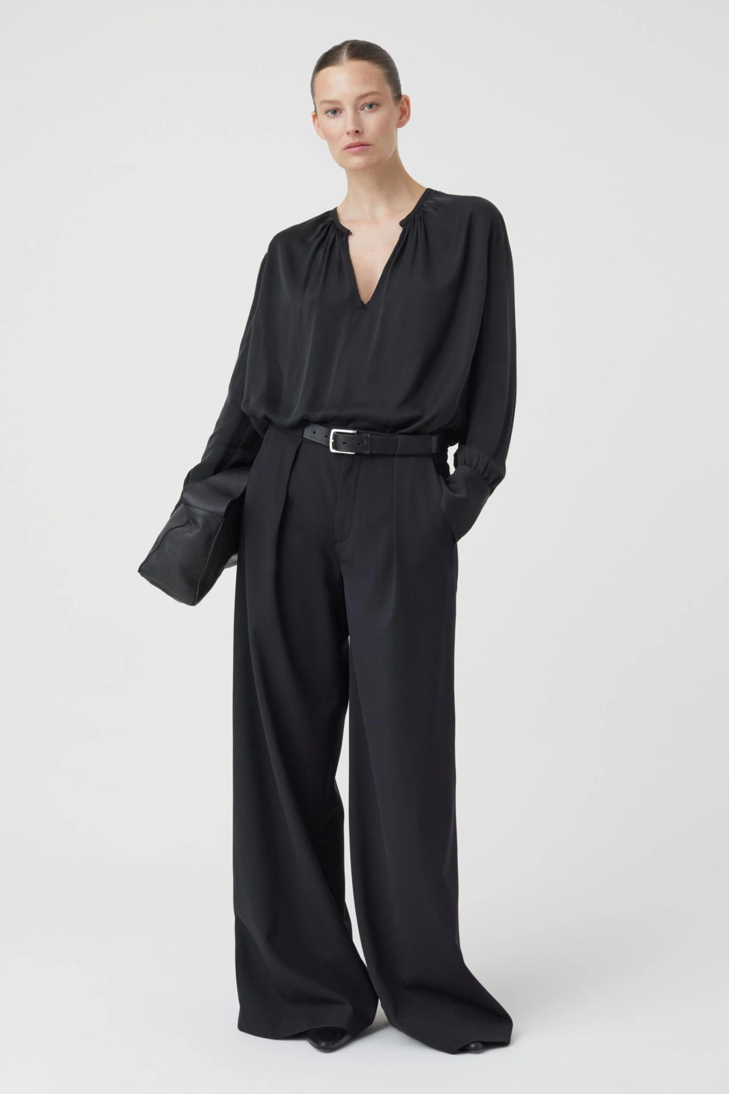 CLOSED Bluse Aus Cupro 7 CLOSED Bluse Aus Cupro – Bild 5