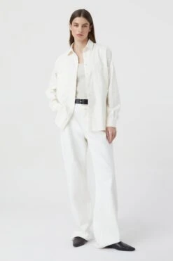 CLOSED Ecru Denim Shirt -CLOSED Verkäufe C94592 09Z 27 200 4