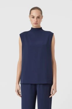 CLOSED Ärmellose Bluse