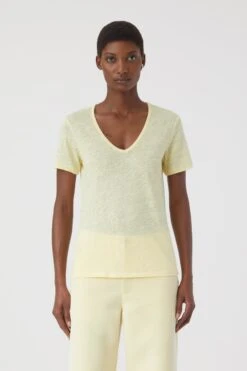 CLOSED T-Shirt Aus Leinen