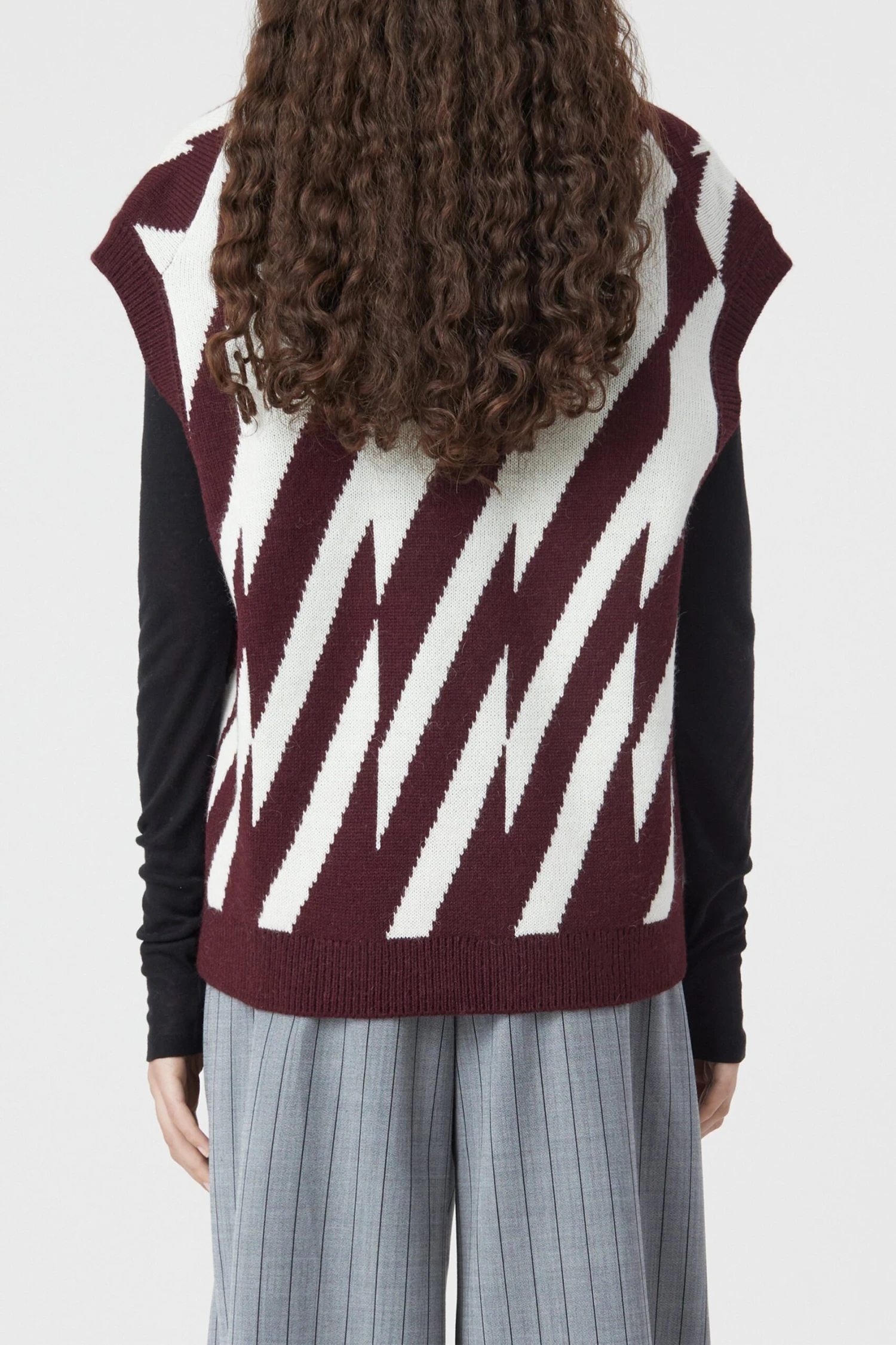 CLOSED Gemusterter Pullunder 4 CLOSED Gemusterter Pullunder – Bild 2