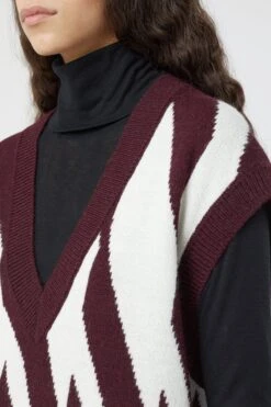 CLOSED Gemusterter Pullunder 14 CLOSED Gemusterter Pullunder -CLOSED Verkäufe C96640 987 SI 856 4