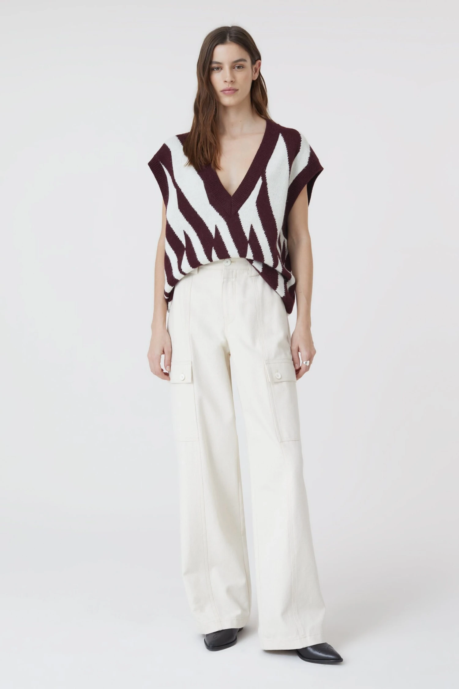 CLOSED Gemusterter Pullunder 8 CLOSED Gemusterter Pullunder – Bild 6