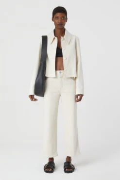 CLOSED Cropped Canvas Jacket