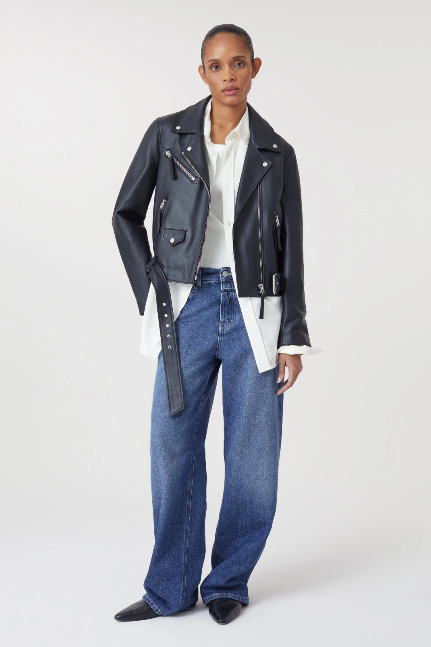 CLOSED Biker Jacket Aus Leder 9 CLOSED Biker Jacket Aus Leder – Bild 7