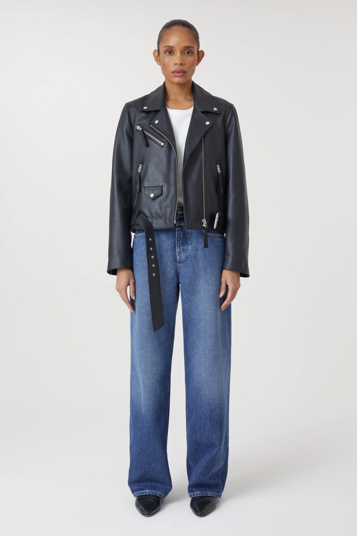 CLOSED Biker Jacket Aus Leder 3 CLOSED Biker Jacket Aus Leder