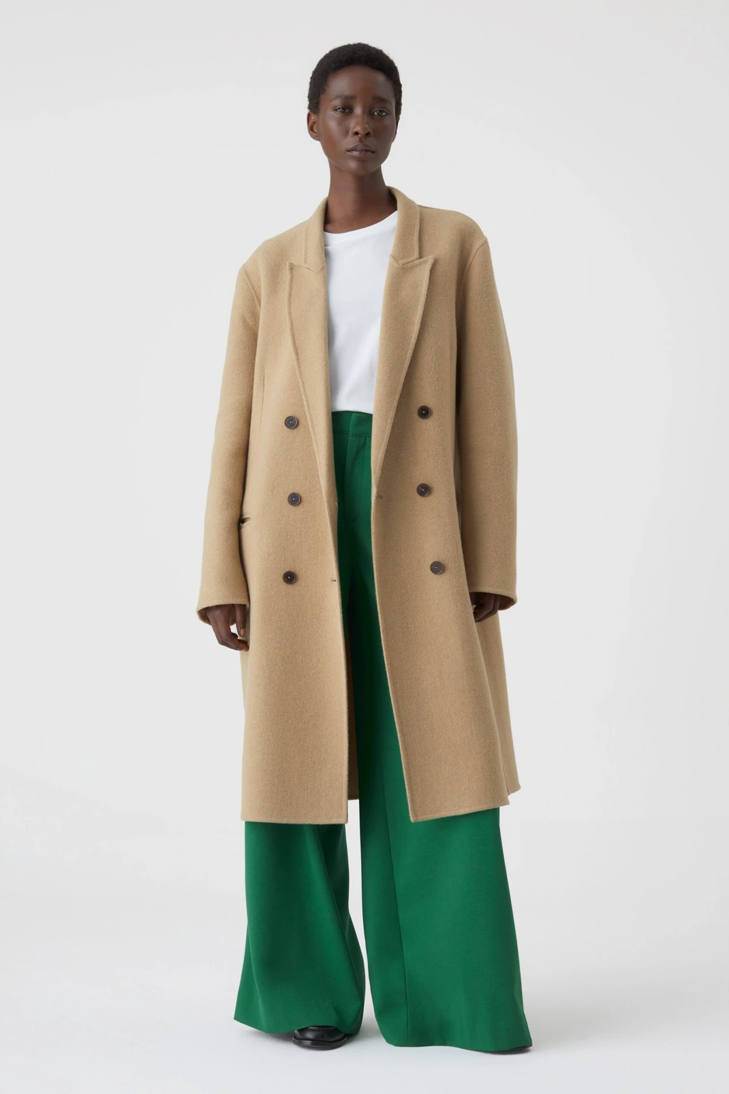 CLOSED Mantel Aus Doubleface 3 CLOSED Mantel Aus Doubleface