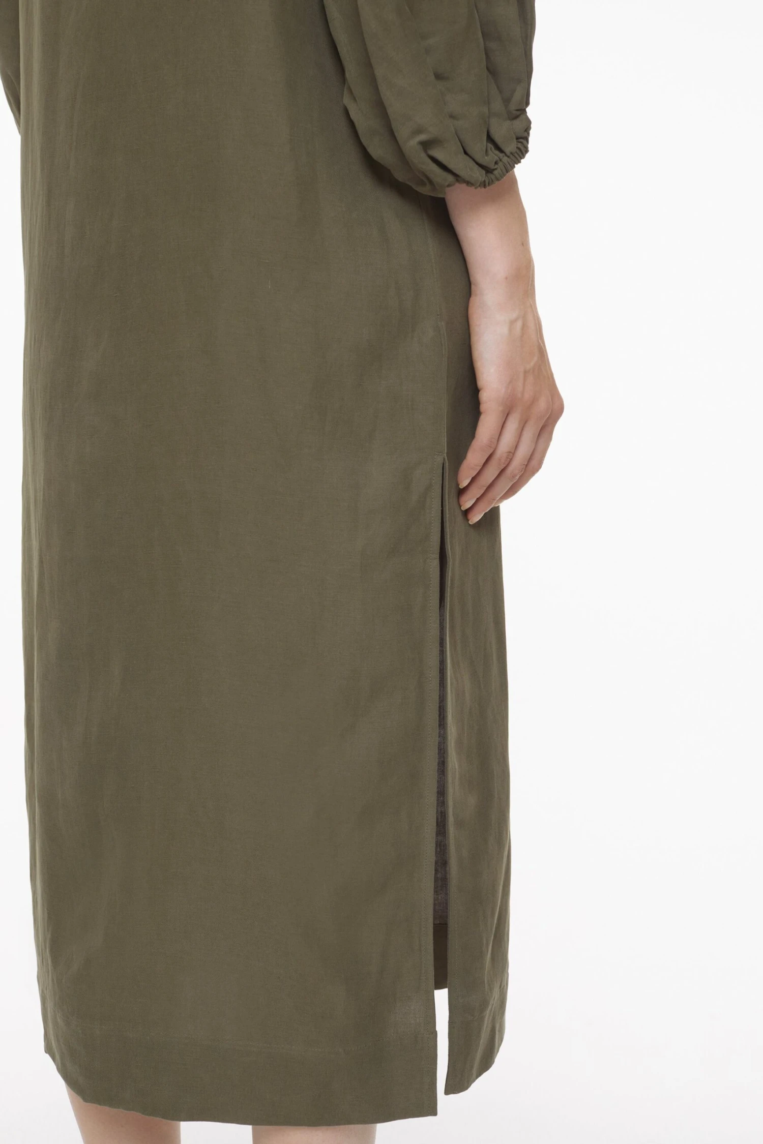 CLOSED Seide-Leinen-Kleid 5 CLOSED Seide-Leinen-Kleid – Bild 3