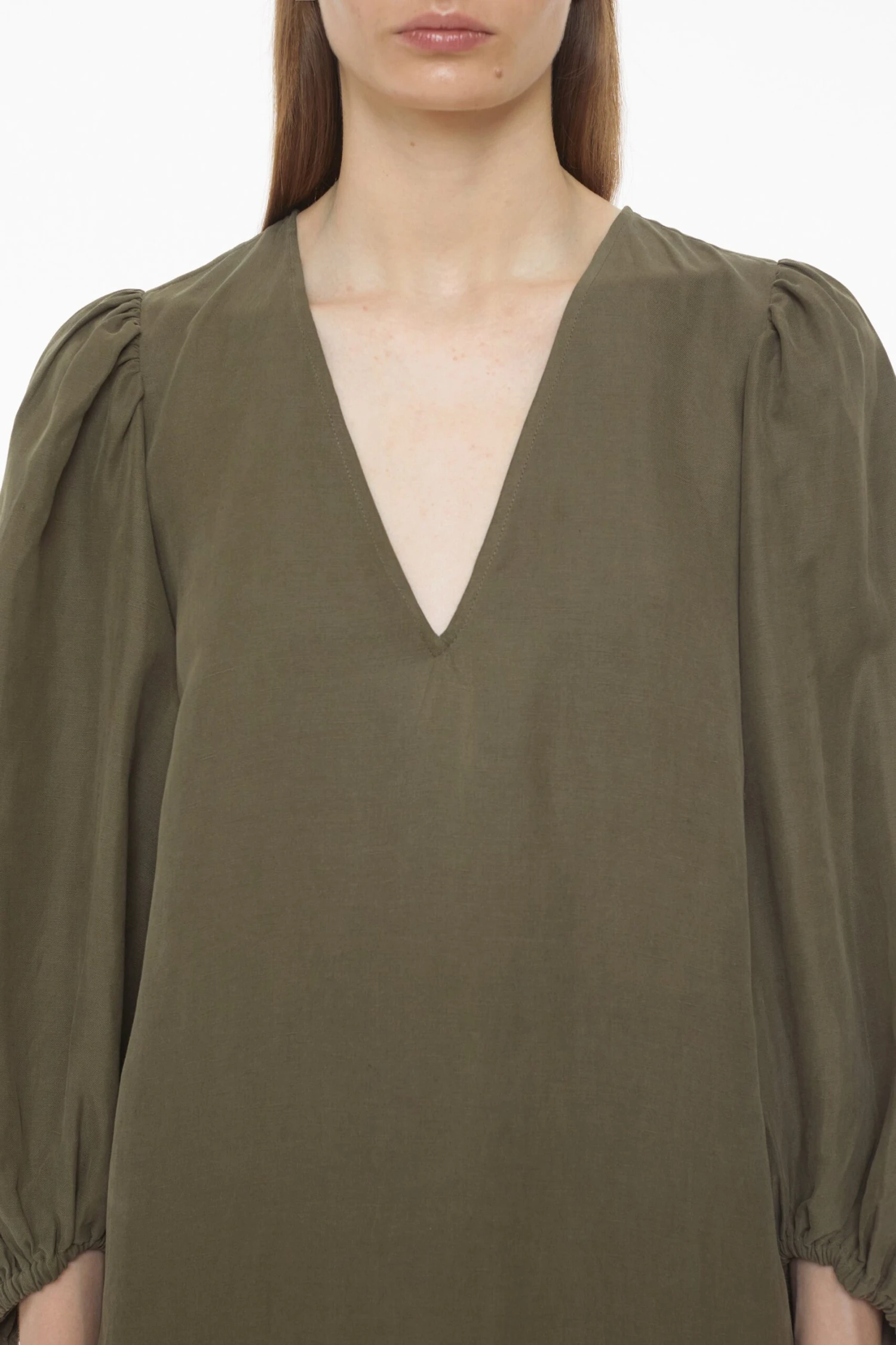 CLOSED Seide-Leinen-Kleid 6 CLOSED Seide-Leinen-Kleid – Bild 4